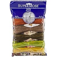 SuperMoss (40518) Raffia Craft Kit - Fall, Thanksgiving (Basil, Golden, Rust, Terra Cotta, Brown), 16 cu In. (5 Pack)