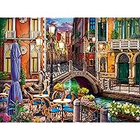 Ravensburger Venice Twilight 750 Piece Large Format Jigsaw Puzzle for Adults - 17320 - Every Piece is Unique, Softclick Technology Means Pieces Fit Together Perfectly, 31.5 x 23.5 inches