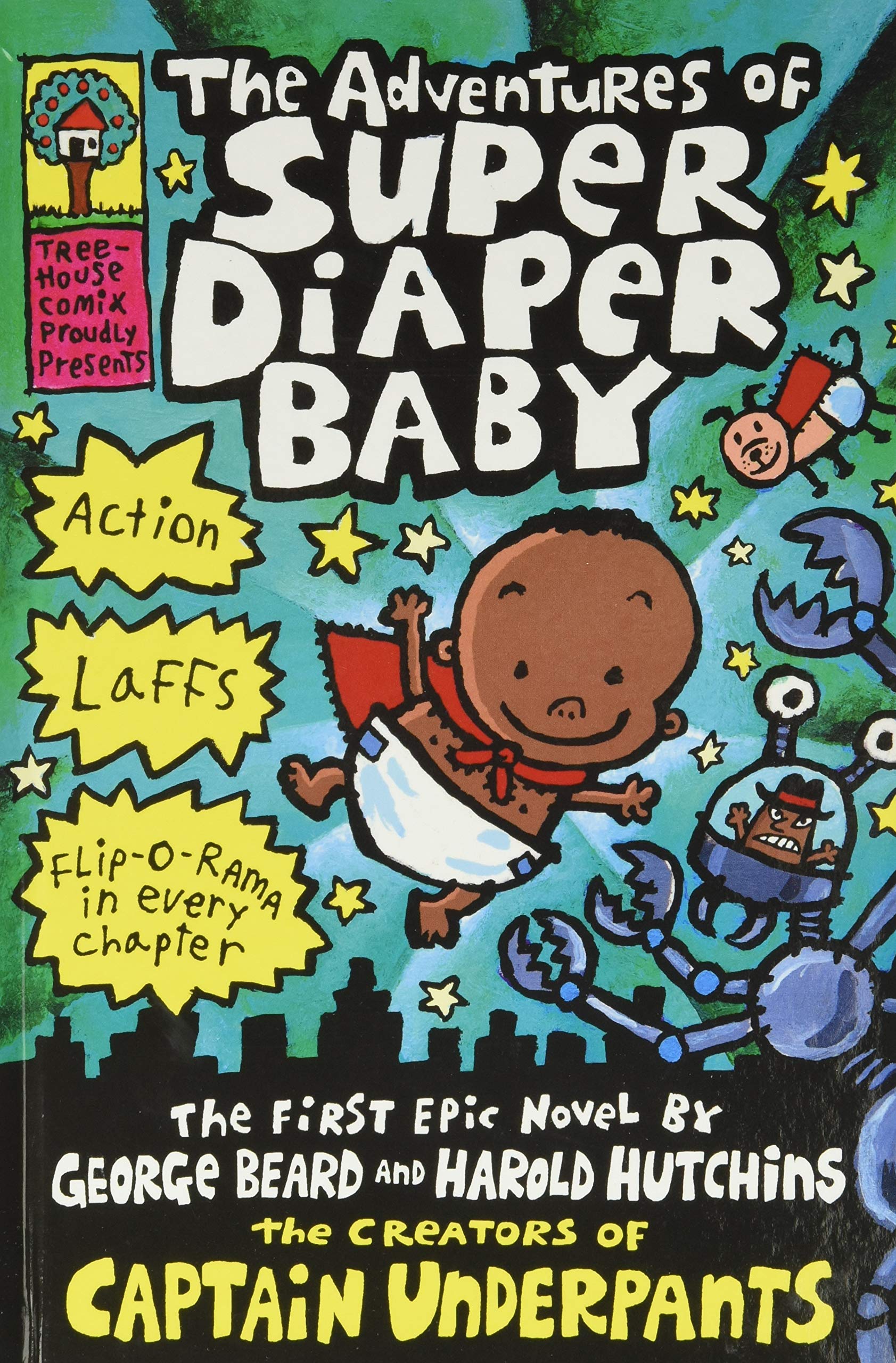 The Adventures of Super Diaper Baby: A Graphic Novel (Super Diaper Baby 1): From the Creator of Captain Underpants (Captain Underpants)