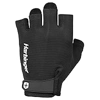 Harbinger Power Gloves 2.0 for Weightlifting, Training, Fitness, and Gym Workouts
