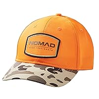 Nomad Men's Blaze Hunting Orange Caps | 6 Panel Pre-Curved Visor