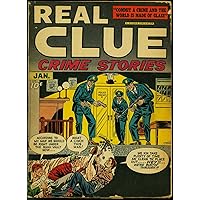 Real Clue Crime Stories V.2 #11 1948- Infantino cover- Golden Age VG