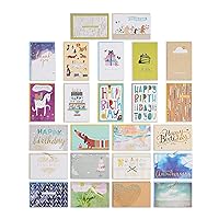 American Greetings All-Occasion and Birthday Cards Assortment, Bold Designs (24-Count)
