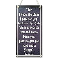 CARISPIBET For I know the plans I have for you | home signs christian signs for home decor wall decorations inspirational christian signs 12