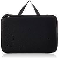 Amazon Basics Large Carrying Case for GoPro And Accessories, 13 x 9 x 2.5 Inches, Black, Solid