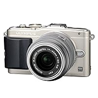 Olympus Mirrorless SLR E-PL6 with M Zuiko Digital 14-42mm Lens (Silver) - International Version