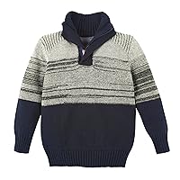 Andy & Evan Baby Boys' Quarter Zip Sweater-Infant