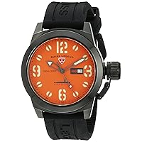 Men's 10543-BB-06 Submersible Orange Dial Watch