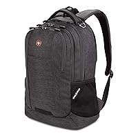 SwissGear Cecil 5505 Laptop Backpack, Charcoal, 18-Inch