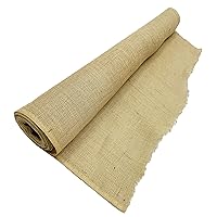 Rustic MCDSAJ Natural Burlap Plant Cover,10 Ft Roll 8inch Wide Tight Weave Jute Burlap Fabric,for Tree Wrap Landscaping 