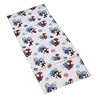 Marvel Spidey and his Amazing Friends Team Red, White, and Blu Preschool Nap Pad Sheet