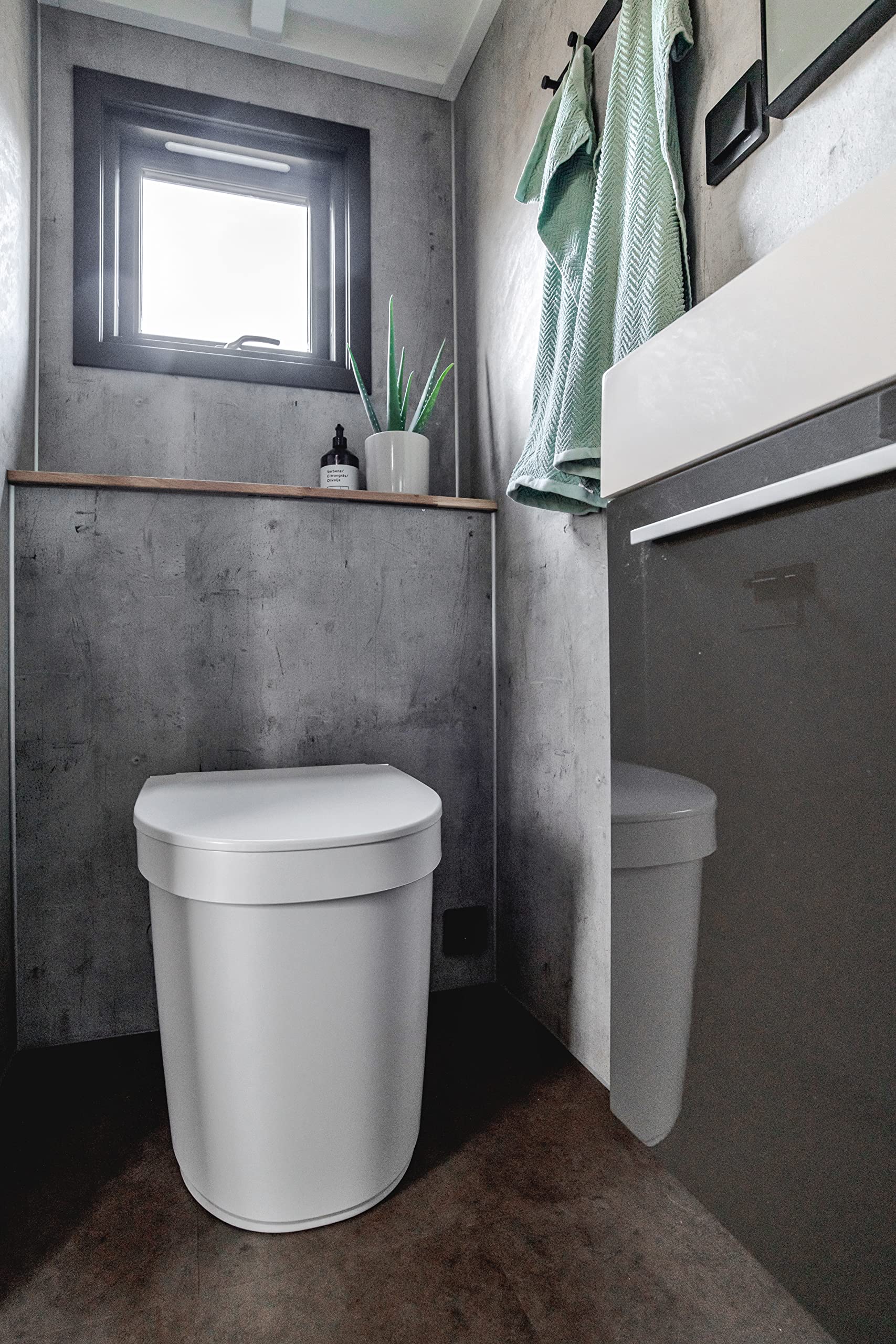 NEW Separett Tiny® Waterless Urine Diverting Toilet with Urine Tube