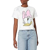 Disney Characters Daisy Big Face Women's Fast Fashion Short Sleeve Tee Shirt