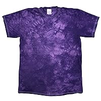 Crystal Wash Tie Dye Shirt Colorful T-Shirt