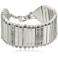 Lucky Brand Silver-Tone Statement Link Bracelet