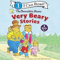 The Berenstain Bears Very Beary Stories: 3 Books in 1 The Berenstain Bears Very Beary Stories: 3 Books in 1 Audible Audiobook Hardcover Kindle