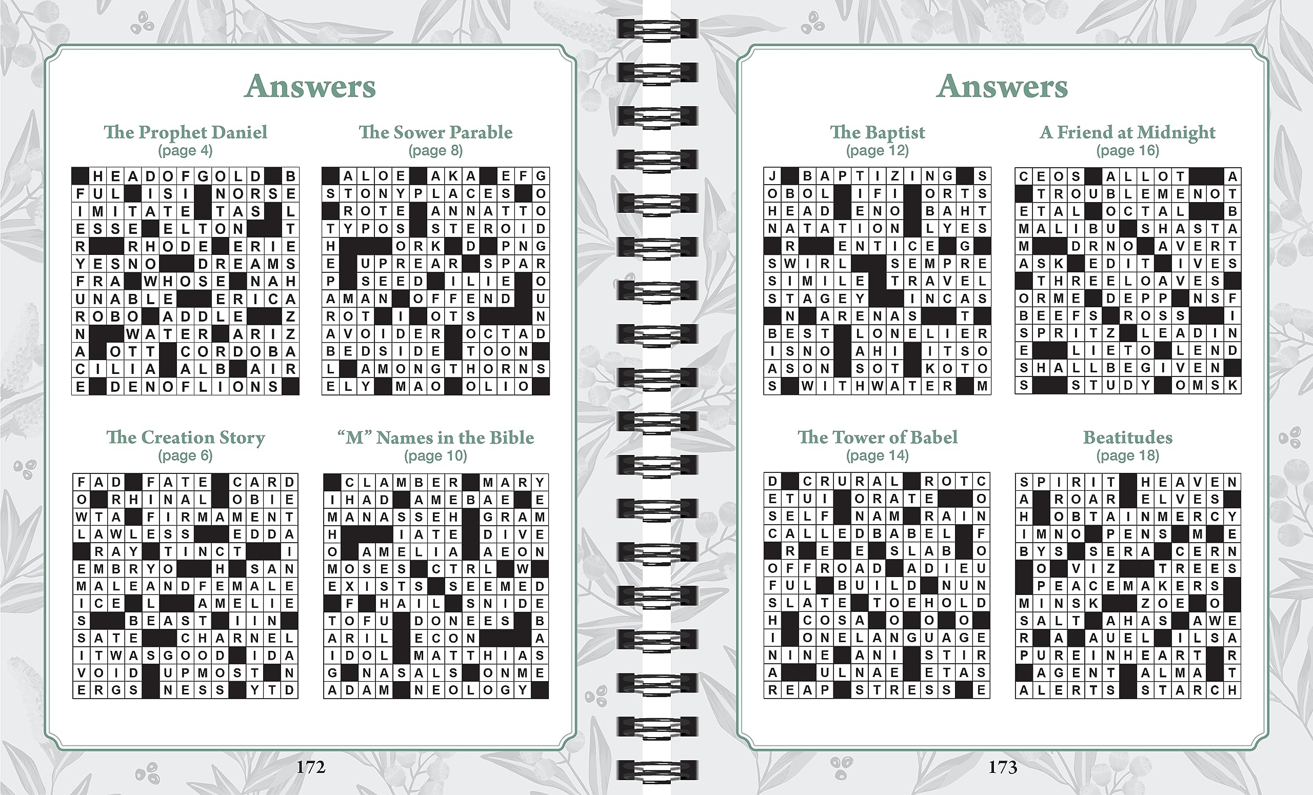 Brain Games - Bible Crossword Puzzles: Prayers, Parables & Prophets - Large Print