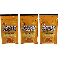 Jelly Belly Orange Sport Beans, 1-Ounce (24 Pack)