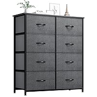 YITAHOME Dresser for Bedroom, Fabric Dresser with 8 Drawers,Tall Dresser,Chest of Drawers for Closet