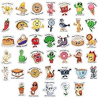 600 Pcs Punny Teacher Stickers for Students - Motivational Stickers with Puns - School Funny Reward Incentives Stickers for Kids Classroom Must Haves - Classroom Supplies, Elementary