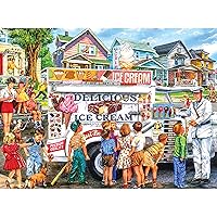 Cra-Z-Art - RoseArt - Back to The Past 1000PC - ICE Cream Truck Day