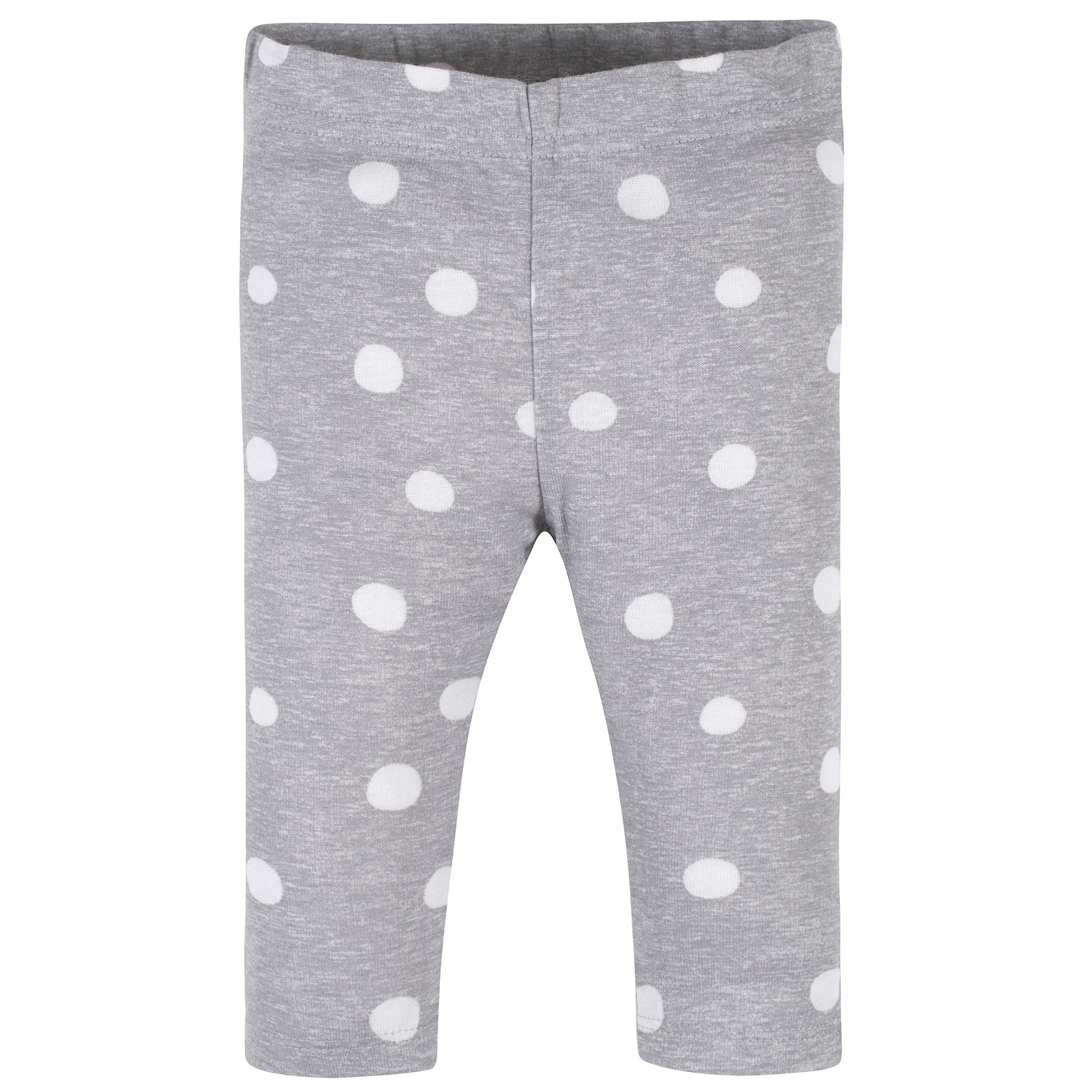 Gerber Baby Girls' Toddler 4-Piece Skirted Panty, Shirts, and Active Pant Set