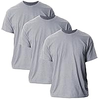 Gildan mens Ultra Cotton T-shirt, Style G2000, Multipack T Shirt, Sport Grey (3-pack), 4X-Large US