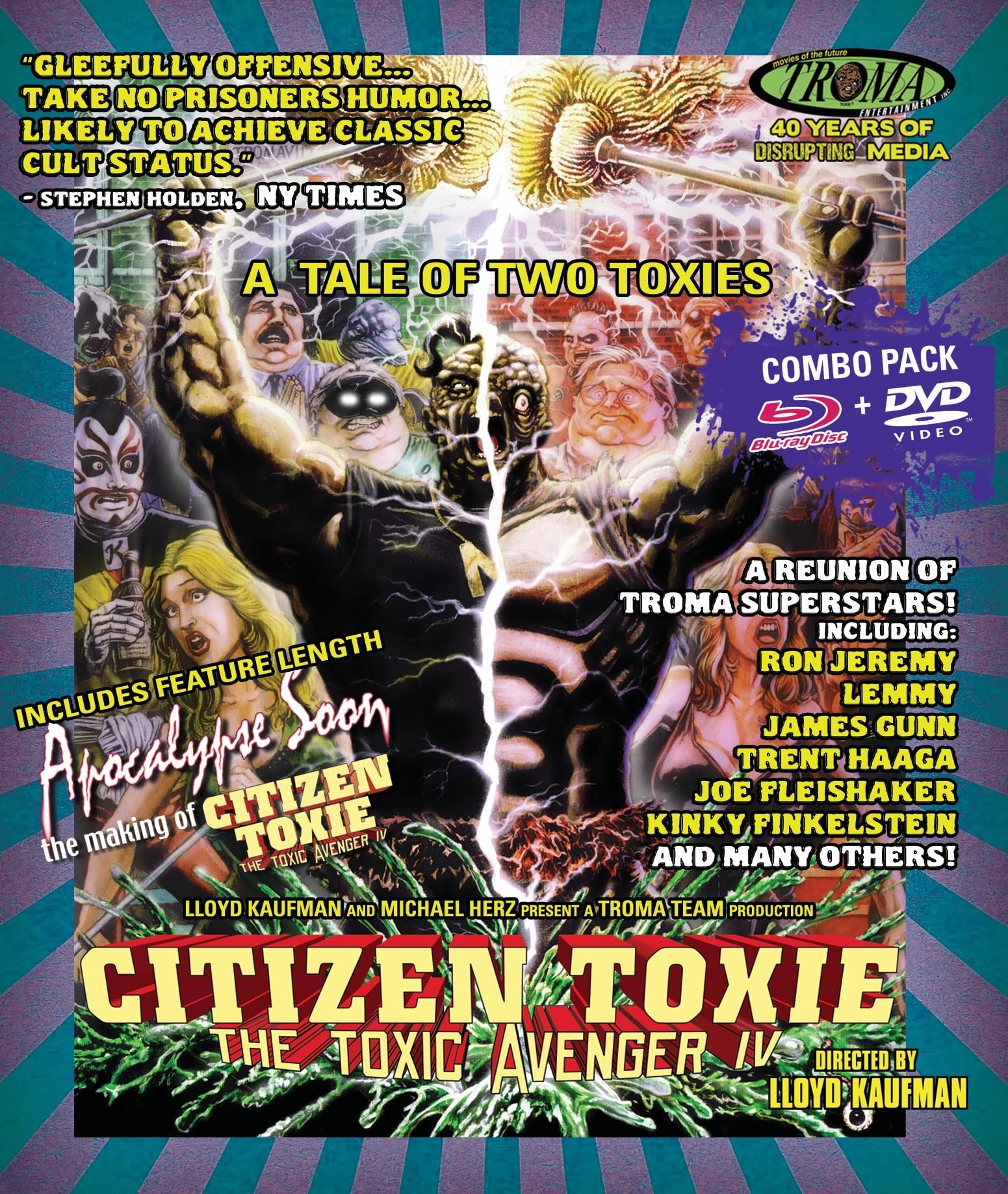 Citizen Toxie: the Toxic Avenger IV [Blu-ray]