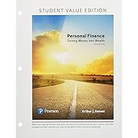 Personal Finance (The Pearson Series in Finance)