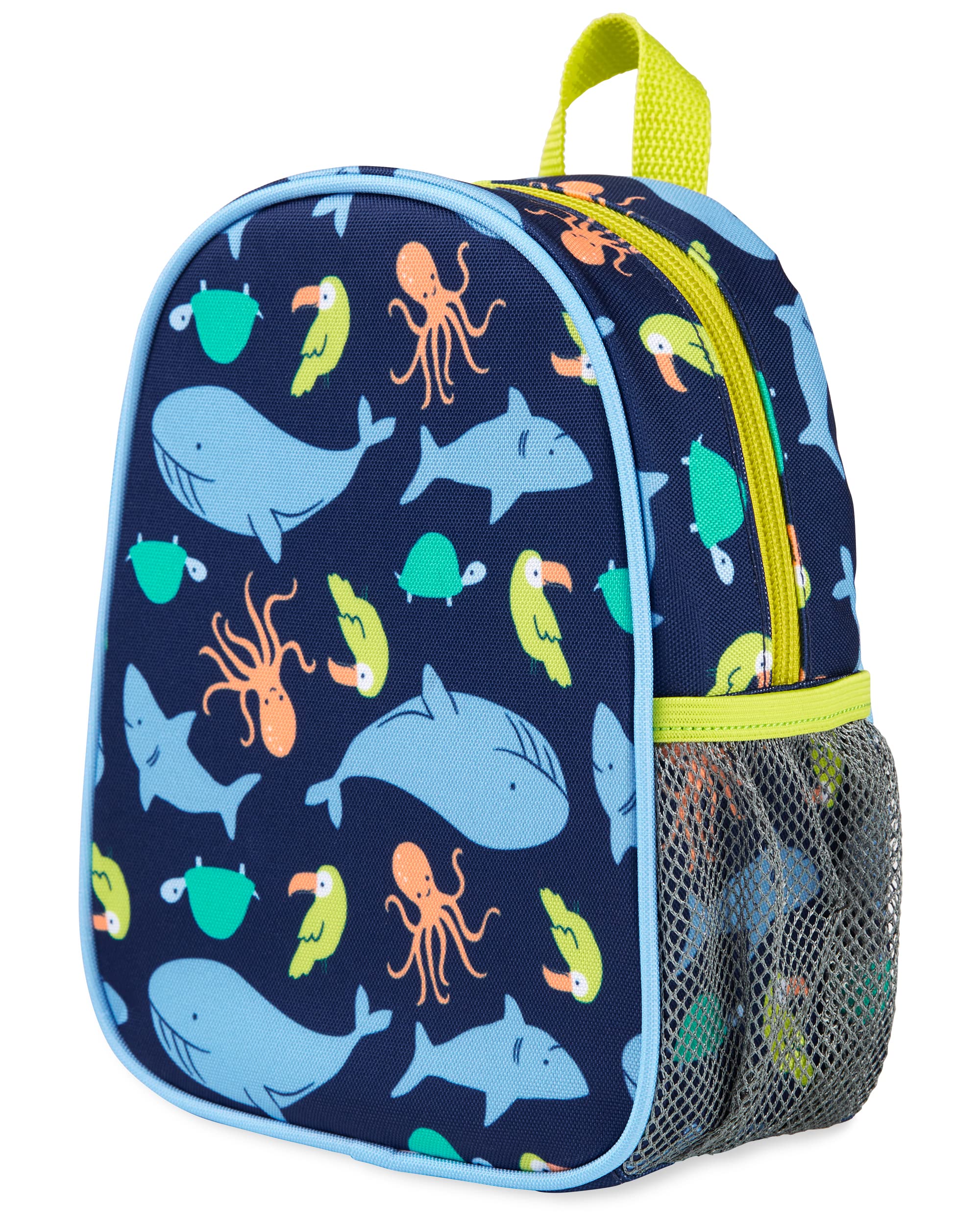 Simple Joys by Carter's Unisex Kid's Mini Backpack, Blue, One Size