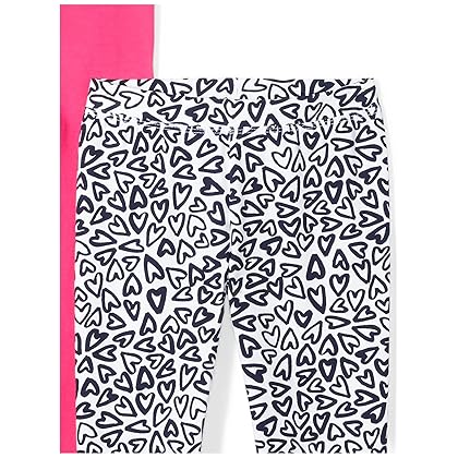 Amazon Essentials Babies, Toddlers, and Girls' Leggings, Multipacks