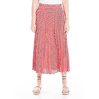 Max Studio Women's Petite Size Long Pleated Skirt