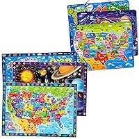 QUOKKA Multipack of 6 Kids Puzzles for Boys and Girls