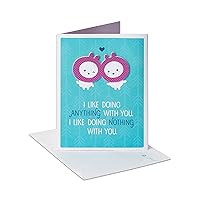 American Greetings Funny Anniversary Card (I Like Doing Anything With You)