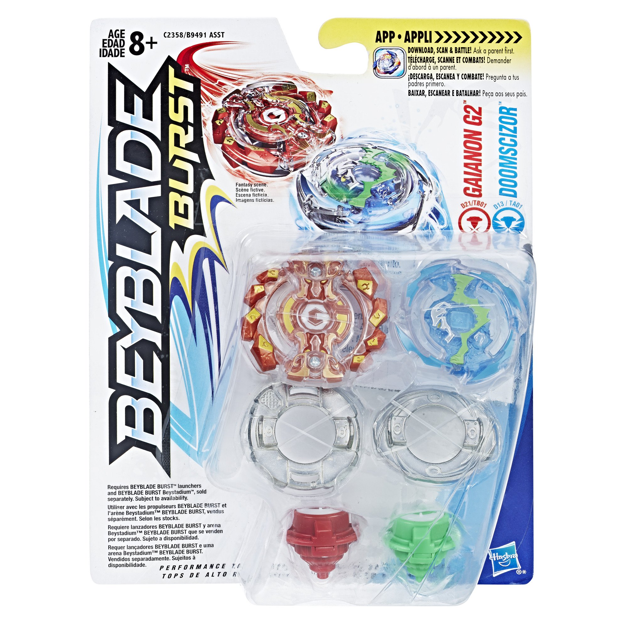 Beyblade D1 & G2 Action Figure