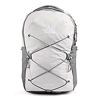 THE NORTH FACE Women's Every Day Jester Laptop Backpack, TNF White Metallic Mélange/Mid Grey, One Size