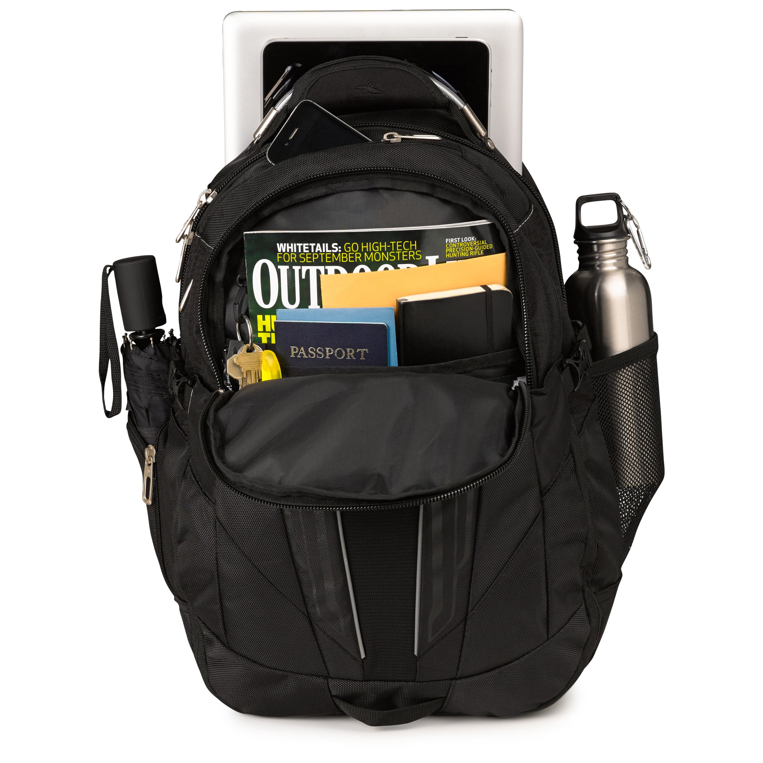 High Sierra XBT - Business Laptop Backpack, Black, One Size