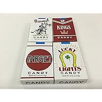 4 PACKS CANDY CIGARETTES