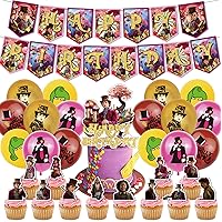 Birthday Party Decorations For Willy Wonka , Chocolate Factory Theme Party Supplies Set Movie Fans Birthday Party Decor