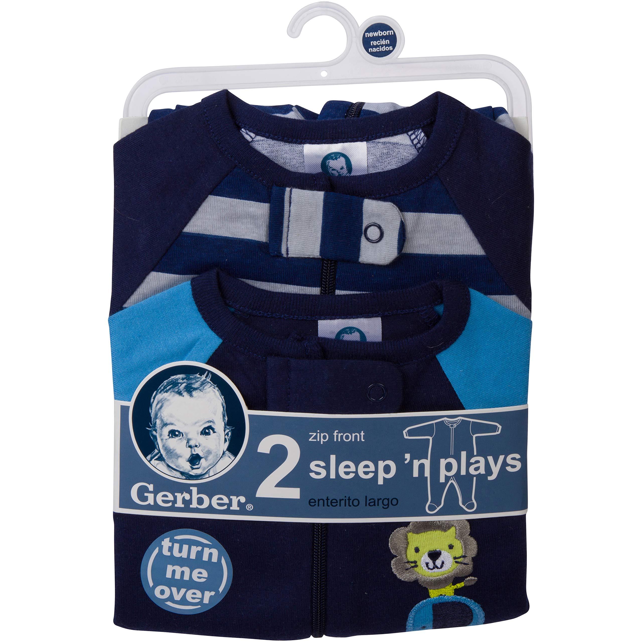 Gerber Baby Boys' 2-Pack Sleep 'N Play-Closeout