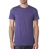 Men's Tri-blend Tee (Purple TriBlend) (X-Large)