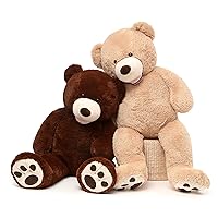 MorisMos Giant Teddy Bear Stuffed Animals 51 Inches and 39 Inches