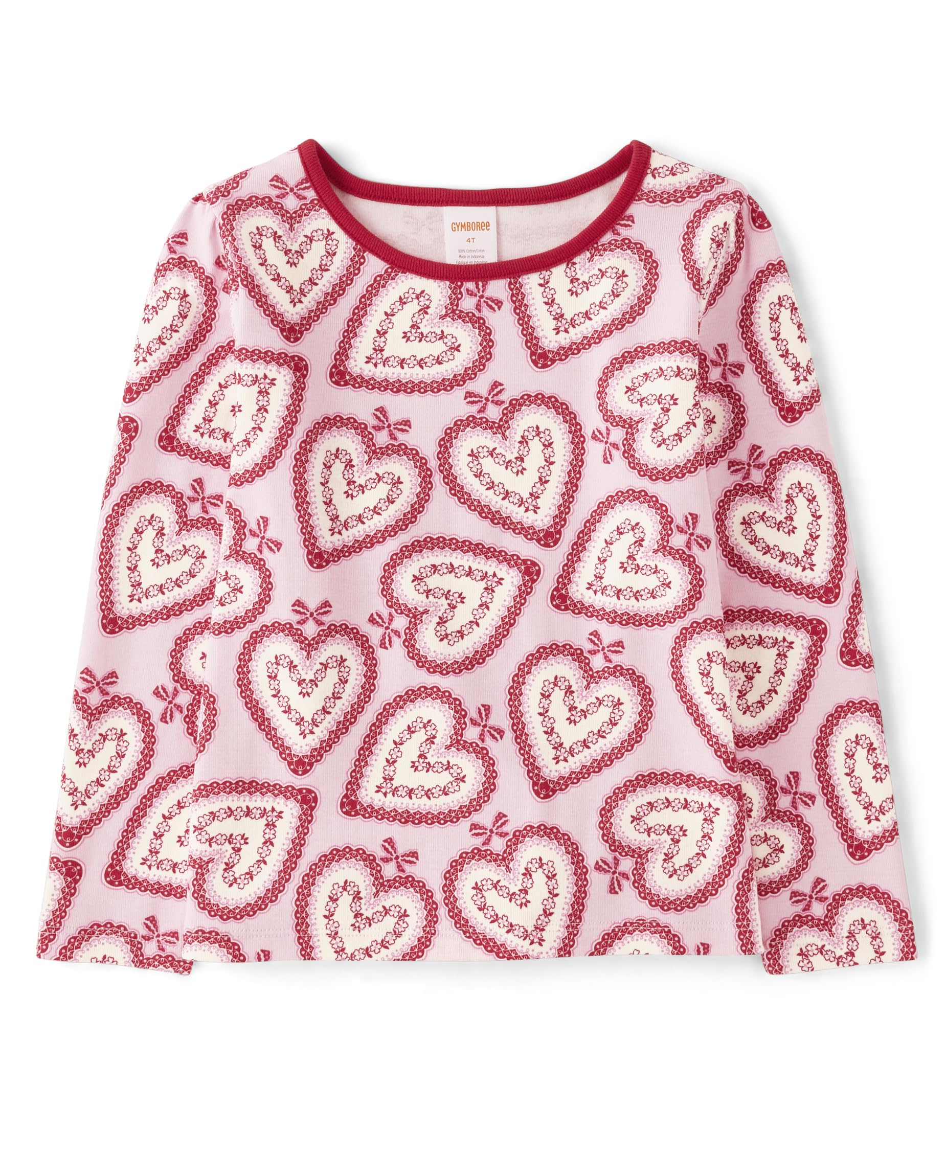 Gymboree Girls' and Toddler Printed Long Sleeve Shirts