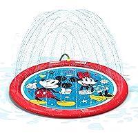 GoFloats Disney Pixar Splash Pad Mats and Water Sprinklers for Kids - Frozen, Cars, Mickey, Nemo and Toy Story