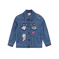 My Little Pony Girls Jean Jacket Twilight Sparkle and Pinkie Pie Outerwear For Kids
