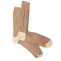 Hypoallergenic Peruvian Royal Alpaca Socks, Handknit, Organic, Silky, L