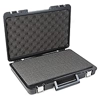 Condition 1 #300 22” Large Rolling Lockable Hard Storage Case with Foam,  Waterproof Protective Box for Camera, Tactical, Scientific Gear, 22”x14”x9