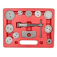 OEMTOOLS 27111 Disc Brake Tool Set, 11 Adapters, For Most Domestic/Imported Single Piston Calipers