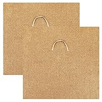 Worm Blanket 2Pcs Jute Fiber Easy Cutting Worm Bin Blanket for Composting with Pull Ring Foldable Worm Blankets for Worm Farm Worm Composting Bin.