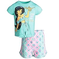 Disney Aladdin Princess Jasmine Toddler Girls' T-Shirt & Shorts Clothing Set
